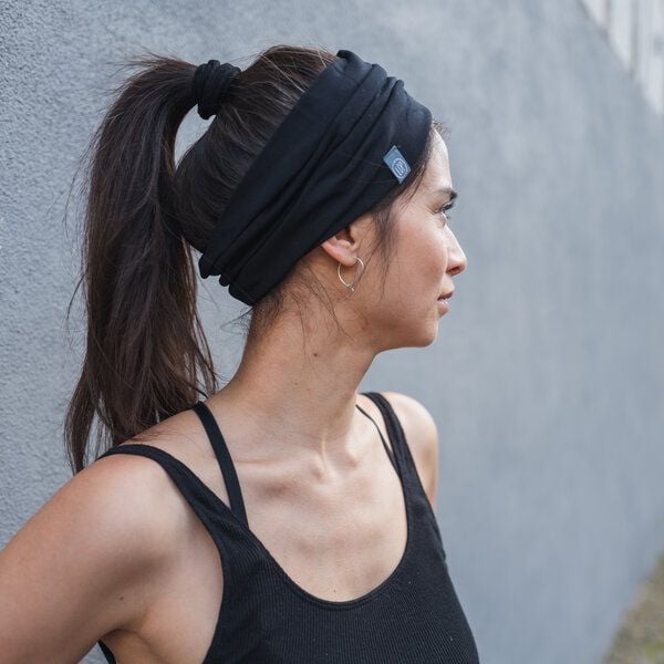 Liebe Deinen Planeten Bio breites Jersey Stirnband BASIC in vielen Farben aus elastischem Bio Baumwoll Jersey von Liebe Deinen Planeten