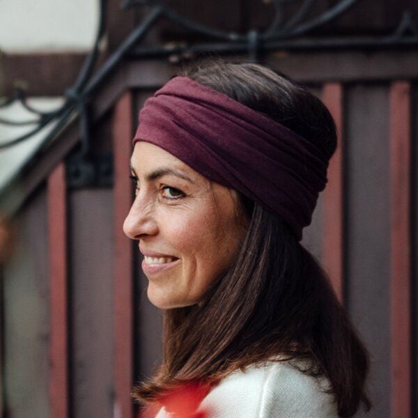 Liebe Deinen Planeten Bio breites Jersey Stirnband BASIC in vielen Farben aus elastischem Bio Baumwoll Jersey von Liebe Deinen Planeten