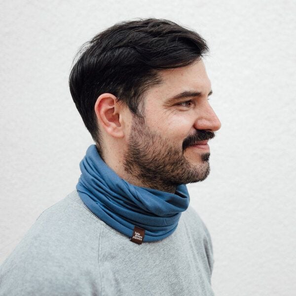 Liebe Deinen Planeten Multi Loop vegane Naturfaser in 3 Größen, viele Farben für Damen und Herren, Multifunktions Schlauchschal aus Modal Jersey TencelTM von Liebe Deinen Planeten