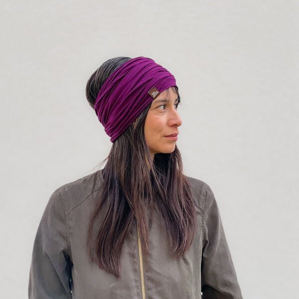 Liebe Deinen Planeten Multi Loop vegane Naturfaser in 3 Größen, viele Farben für Damen und Herren, Multifunktions Schlauchschal aus Modal Jersey TencelTM von Liebe Deinen Planeten