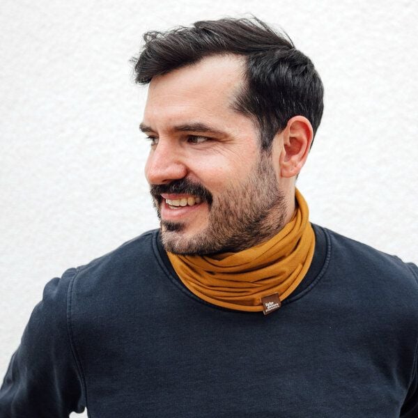 Liebe Deinen Planeten Multi Loop vegane Naturfaser in 3 Größen, viele Farben für Damen und Herren, Multifunktions Schlauchschal aus Modal Jersey TencelTM von Liebe Deinen Planeten