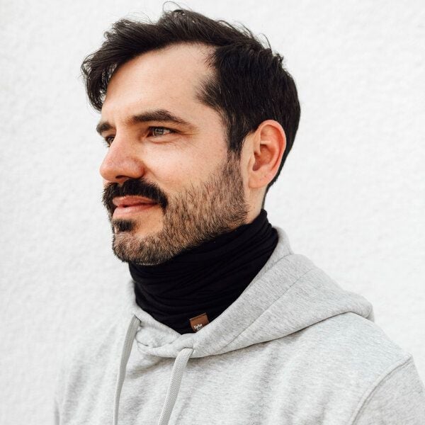 Liebe Deinen Planeten Multi Loop vegane Naturfaser in 3 Größen, viele Farben für Damen und Herren, Multifunktions Schlauchschal aus Modal Jersey TencelTM von Liebe Deinen Planeten