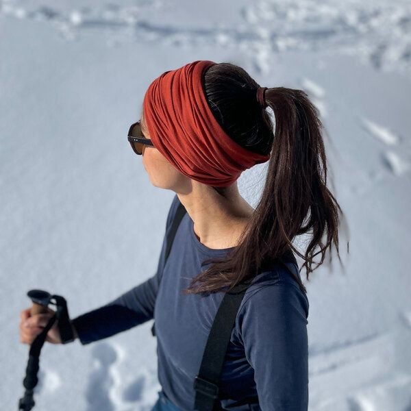 Liebe Deinen Planeten Multi Loop vegane Naturfaser in 3 Größen, viele Farben für Damen und Herren, Multifunktions Schlauchschal aus Modal Jersey TencelTM von Liebe Deinen Planeten