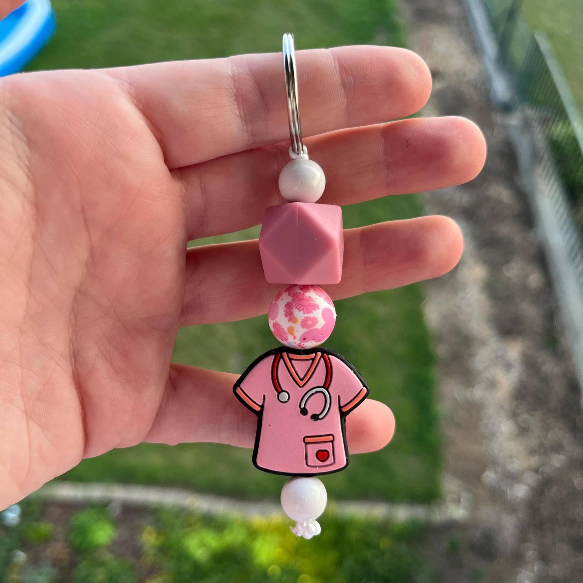 Schlüsselanhänger Nurse, Personalisiert Mit Buchstaben, Krankenschwester, Geschenkidee, Krankenpfleger, Geschenk Krankenhaus Schlüsselanhänger Nurse, Personalisiert Mit Buchstaben, Krankenschwester, Geschenkidee, Krankenpfleger, Geschenk Krankenhaus von LiebeImGeschenk
