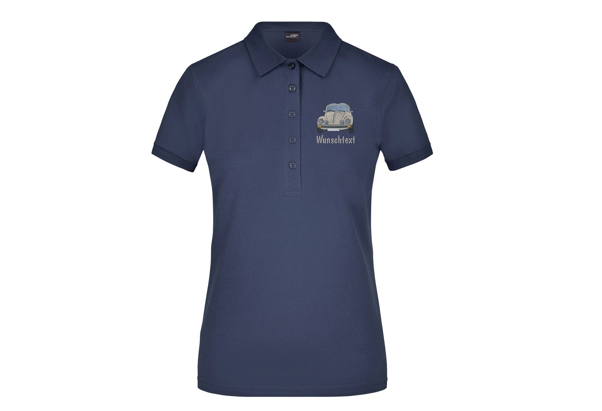 Polo Damen | Farbe 9 Farben "Käfer Cabriolet 1303" Mit Wunschtext Bestickt Polo Damen | Farbe 9 Farben "Käfer Cabriolet 1303" Mit Wunschtext Bestickt von LiebeLachenLeben