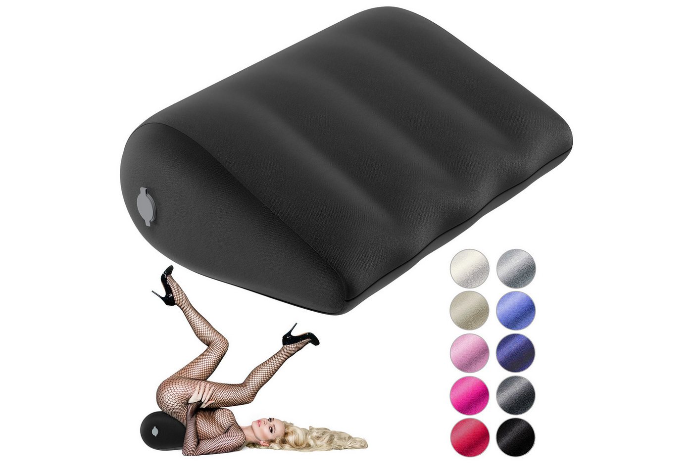Liebesfreunde Lendenkissen Aufblasbares Lendenkissen mit waschbarem Bezug, 1-tlg., aufblasbar, mit waschbarem Bezug Liebesfreunde Lendenkissen Aufblasbares Lendenkissen mit waschbarem Bezug, 1-tlg., aufblasbar, mit waschbarem Bezug von Liebesfreunde