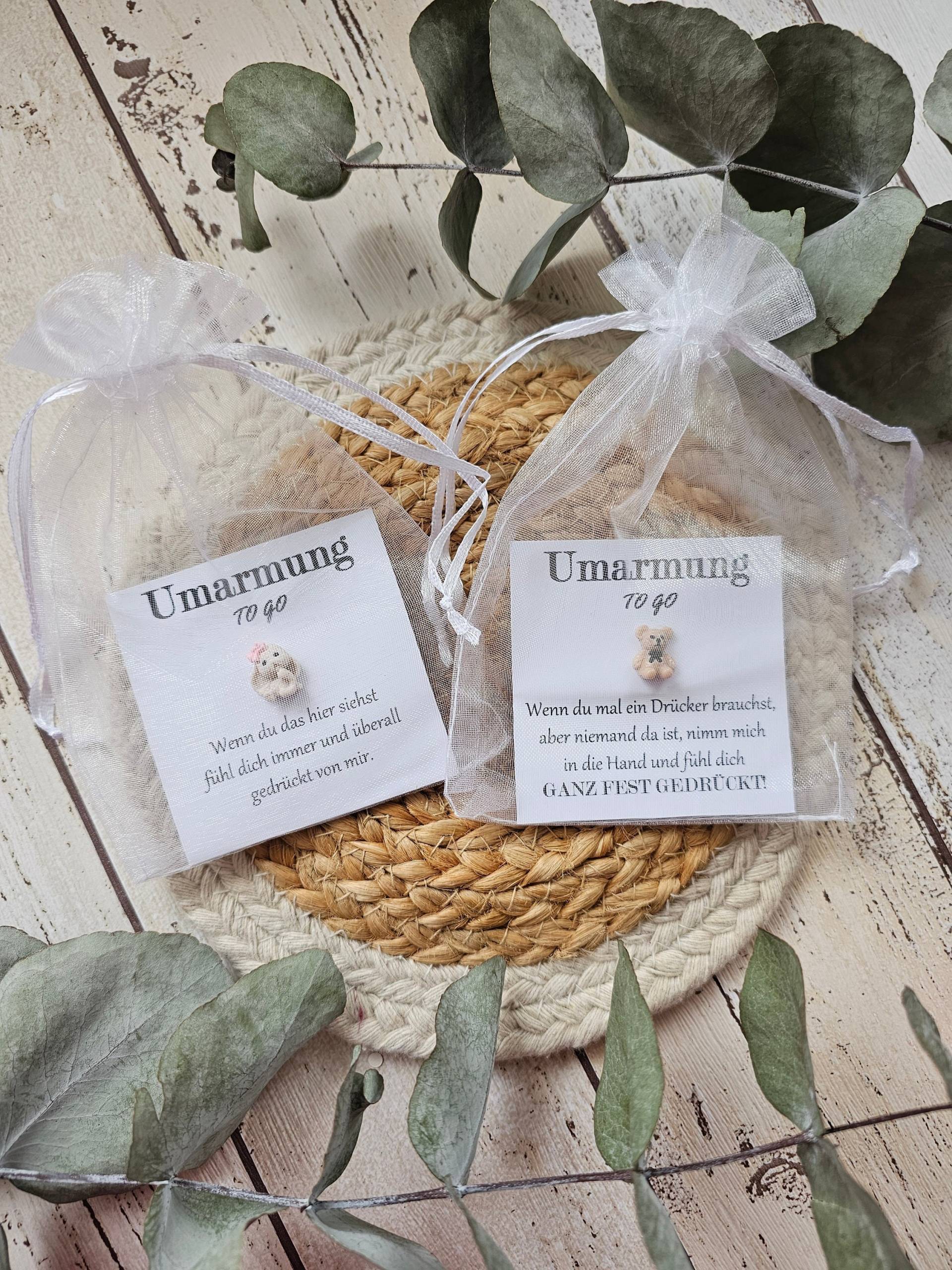 Umarmung To Go, Glücksbringer, Liebe, Drücker, Mitbringsel Umarmung To Go, Glücksbringer, Liebe, Drücker, Mitbringsel von Liebeshauch