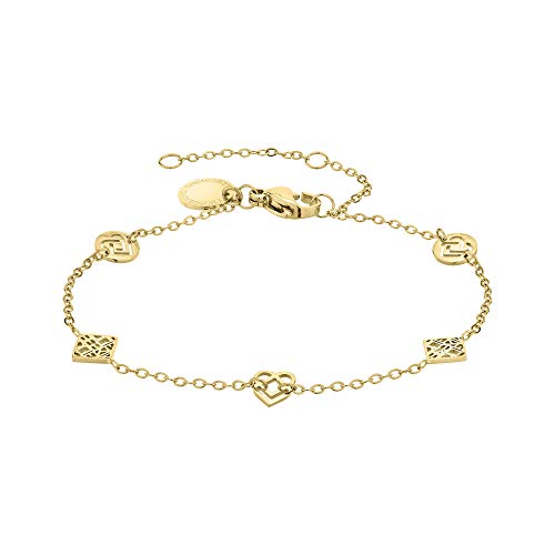 Liebeskind Berlin Armband aus Edelstahl (Gold), 170-217 mm von Liebeskind