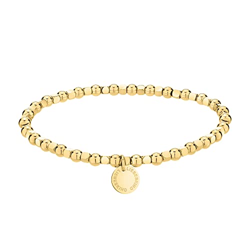 Liebeskind Berlin time & jewel Armband aus Edelstahl in Gold LJ-0596-B-17 von LIEBESKIND