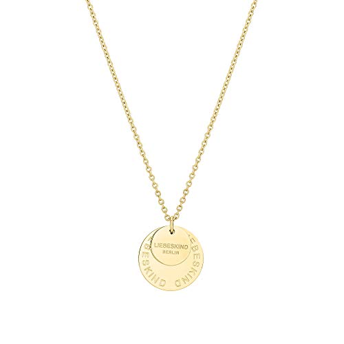 LIEBESKIND TIME & JEWEL Kette aus Edelstahl in Gold LJ-0683-N-45 von Liebeskind