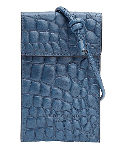 Liebeskind Berlin Damen Annie Mobile Pouch NECKLACE ACCESSOIRE, Retro Denim, Onesize HxBxT 18.0cm x11.0cm x0.3cm EU von Liebeskind