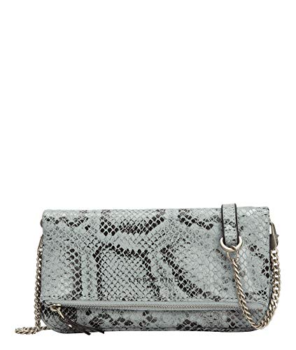 Liebeskind Berlin Aloe Snake Crossbody, salt blue , Extra Small (HxBxT 11.0 cm x 19.0 cm x 2.5cm) von Liebeskind