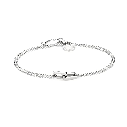 LIEBESKIND BERLIN Damen Schmuck – Eine tolle Kollektion aus Ohrringen, Ketten und Armbändern mit coolen Link-Chain Details aus Edelstahl - Moderne, alltagstaugliche Styles von LIEBESKIND