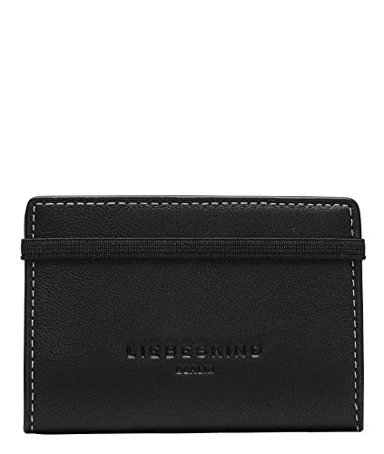 Liebeskind Berlin Bowie Cardholder, Extra Small (HxBxT 7cm x 10.3cm x 1cm), Black von Liebeskind