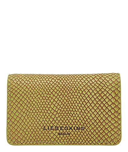 Liebeskind Berlin CHELSEA Snake Cardie Geldbörse, fern, Extra Small (HxBxT 7.4cm x11.2cm x2.5cm) von Liebeskind