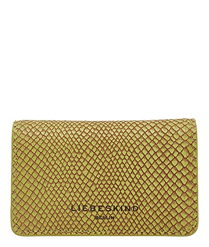 Liebeskind Berlin Chelsea Snake Cardie Geldbörse, fern, Extra Small (HxBxT 7.4cm x11.2cm x2.5cm) von Liebeskind