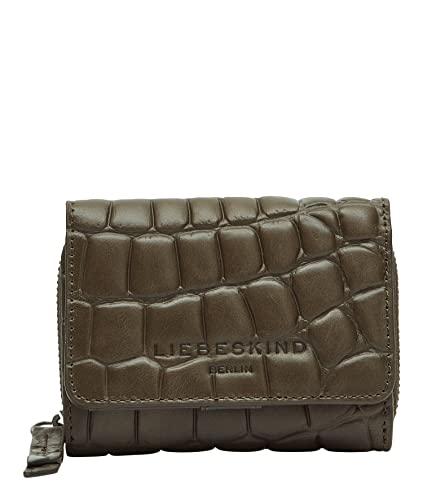 Liebeskind Berlin Croco Pablita Portemonnaie, Medium (HxBxT 8.5cm x 11cm x 2.5cm ), nori green von Liebeskind