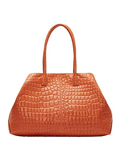 Liebeskind Berlin Chelsea Shopper, Large (HxBxT 32cm x 48cm x 16cm), Dark Mandarine von Liebeskind