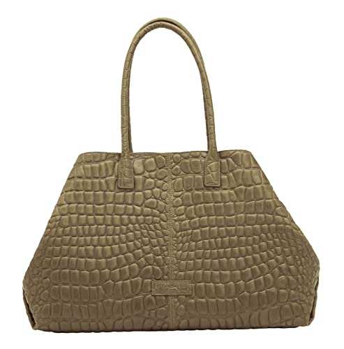 Liebeskind Berlin Chelsea Shopper Shopper, Large (HxBxT 32cm x 16cm x 48cm ), oakmoss von Liebeskind