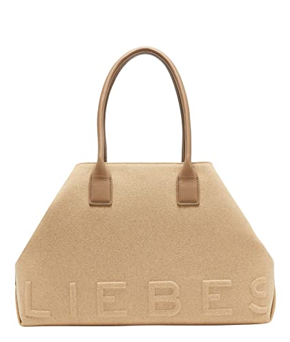 Liebeskind Berlin Cher Chelsea Handtasche, Large (HxBxT 25.5cm x 38cm x 13cm), Praline von Liebeskind