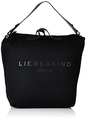 Liebeskind Berlin Clea Hobo Schultertasche, Large (HxBxT 42cm x 51cm x 17cm), Black von Liebeskind