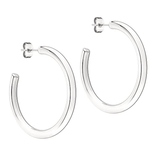 Breitere Creole Edelstahl von LIEBESKIND