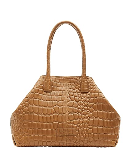 Liebeskind Berlin Chelsea Shopper Shopper, Medium (HxBxT 28cm x 15cm x 36cm), golden amber von Liebeskind