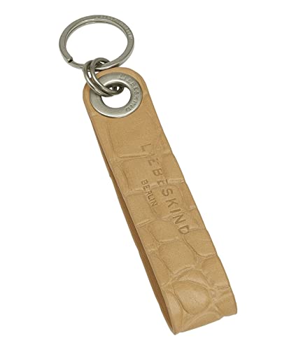 Liebeskind Berlin Damen Croco Keyring Schl sselanh nger, Oakmoss, Small (HxBxT 8.5cm x 1.0cm 10.0cm ) EU von Liebeskind