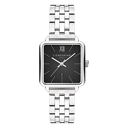 LIEBESKIND Damen Analog Quarz Uhr mit Edelstahl Armband LT-0175-MQ von Liebeskind