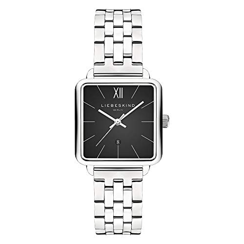 LIEBESKIND Damen Analog Quarz Uhr mit Edelstahl Armband LT-0175-MQ von LIEBESKIND