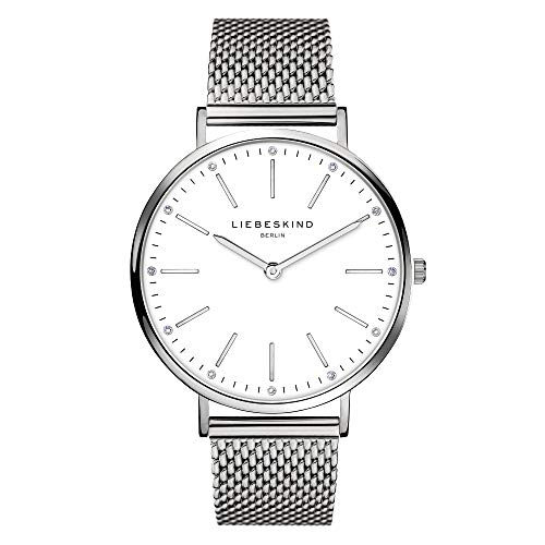 Liebeskind Berlin Damen Uhr, Modern, Silber, 38 mm von Liebeskind