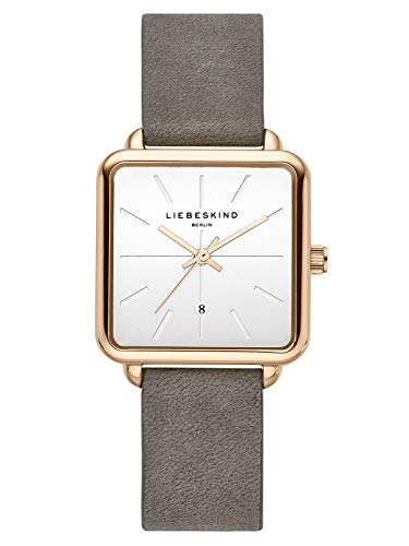 Liebeskind Berlin Damen Analog Quarz Uhr mit Edelstahl Armband LT-0151-LQ von Liebeskind