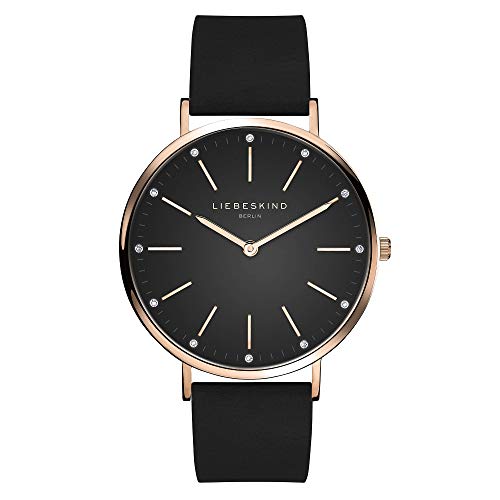 Liebeskind Berlin Damen Uhr, Modern, Schwarz, 38 mm von Liebeskind