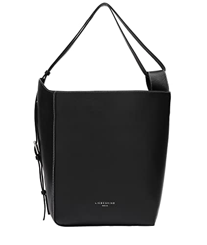 Liebeskind Berlin Bowie Hobo Schultertasche, Large (HxBxT 34cm x 26cm x 20cm), Black von Liebeskind