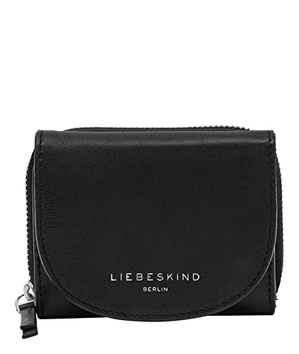 Liebeskind Berlin Damen Naomi Natural Sheep Pablita Purse M, Schwarz, Medium (HxBxT 9cm x 11cm 3cm) EU von Liebeskind