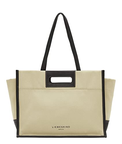 Liebeskind Berlin Damen Olivia Shopper L, Warm Beige, Large (HxBxT 32.5cm x 41.5cm 16cm) EU von Liebeskind