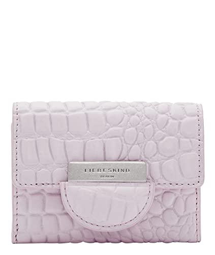 Liebeskind Berlin Damen Pam Croco Louisa - Portemonnee Purse S, Blushed Rose, Small (HxBxT 8cm x 10.8cm 2.5cm) EU von Liebeskind