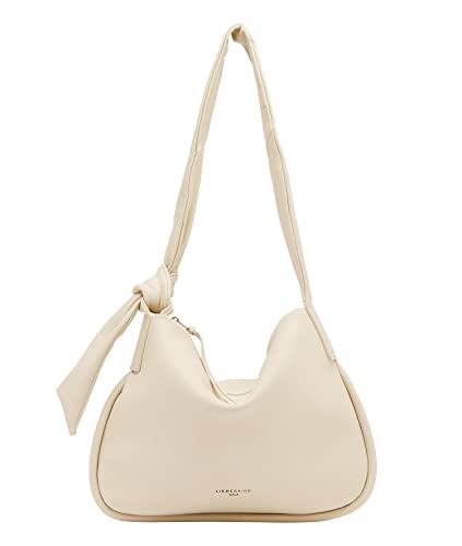 Liebeskind Berlin ERIN Hobo Schultertasche, Large (HxBxT 33cm x 42cm x 6.5cm), Pearl von Liebeskind