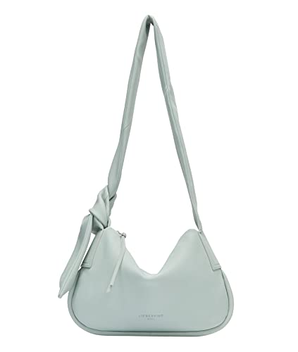 Liebeskind Berlin ERIN Hobo Schultertasche, Medium (HxBxT 26cm x 38.5cm x 6.5cm), Frosty von Liebeskind