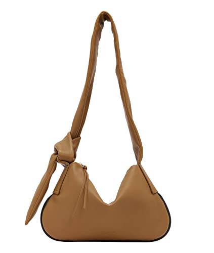 Liebeskind Berlin ERIN Hobo Schultertasche, Medium (HxBxT 26cm x 38.5cm x 6.5cm), Sepia von Liebeskind