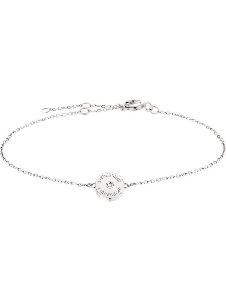 Liebeskind Berlin Edelstahlarmband Liebeskind Damen-Armband Edelstahl Zirkonia, Modern von Liebeskind Berlin
