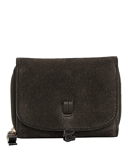 Liebeskind Berlin FAB Suede Pablita Geldbörse, dark chocolate, Medium (HxBxT 8.5cm x11.0cm x2.5cm) von Liebeskind