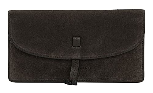 Liebeskind Berlin Damen Fab Suede Slam Geldb RSE, Dark Chocolate, Large (HxBxT 7.5cm x18.5cm x2.5cm) EU von Liebeskind
