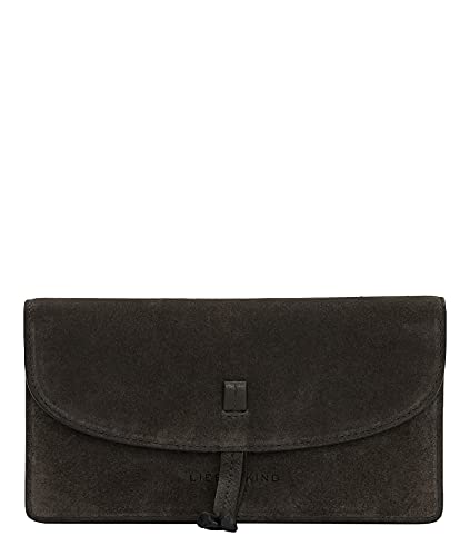 Liebeskind Berlin Damen Fab Suede Slam Geldb rse, Dark Chocolate, Large (HxBxT 7.5cm x18.5cm x2.5cm) EU von Liebeskind