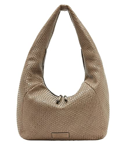 Liebeskind Berlin FARRAH WEAVING Hobo Schultertasche, Dust, Extra Large (HxBxT 37cm x 65cm x 18cm) von Liebeskind