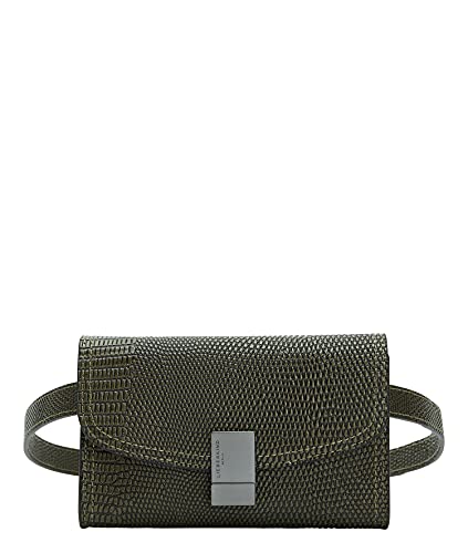 Liebeskind Berlin FLARE Lizard Crossbody, tea leaf, Extra Small (HxBxT 13.5cm x17.0cm x5.0cm) von Liebeskind