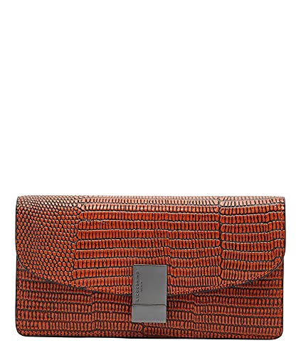 Liebeskind Berlin Damen Flare Lizard Slam Geldb rse, Brillant Orange, Large (HxBxT 9.0cm x20.0cm x2.0cm) EU von Liebeskind