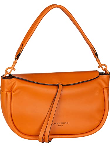 Liebeskind Berlin Fab 3 Hobo Schultertasche, Medium (HxBxT 23cm x 29.5cm x 9cm), Pumpkin von Liebeskind