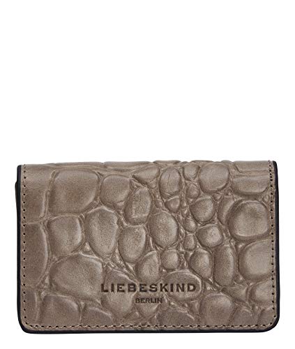 Liebeskind Berlin Annie Cardi Portemonnaie, Extra Small (7.4 cm x 11.2 cm x 2.5cm), honey grey von Liebeskind