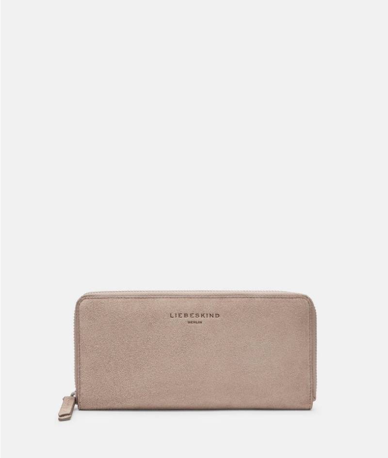 Liebeskind Berlin Geldbörse Großes Portemonnaie aus weichem und strapazierfähigem Veloursleder von Liebeskind Berlin